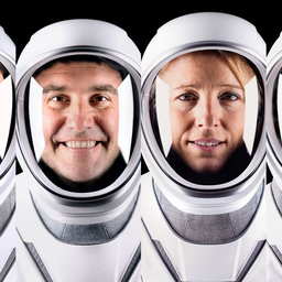 Crew-12 SpaceX suits mosaic