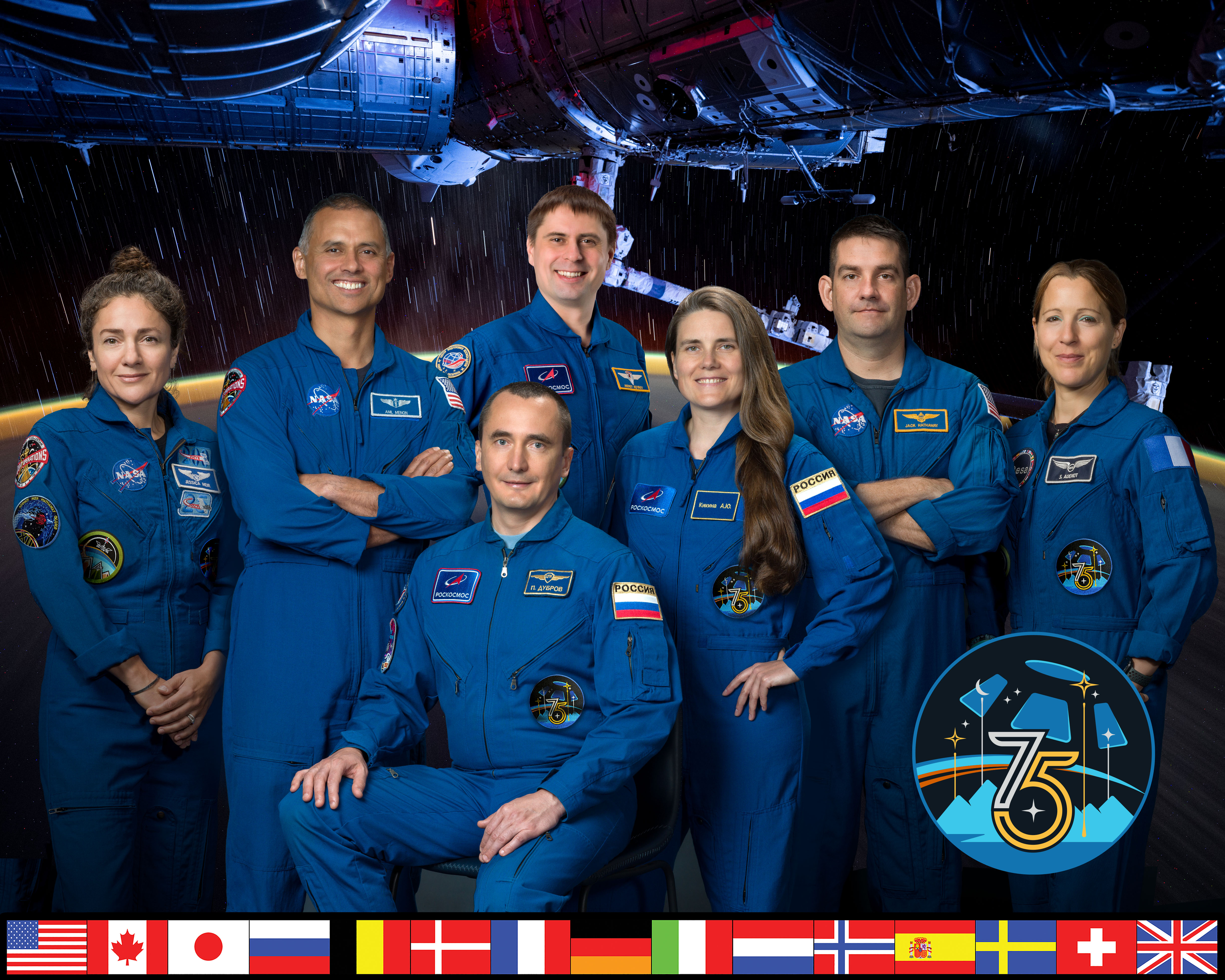ISS Expedition 74-75 Change of Command Ceremony