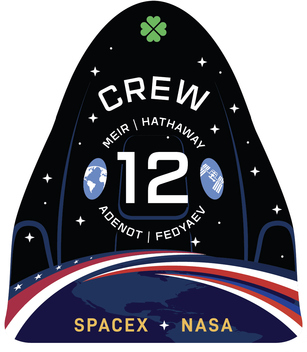 Mission patch Crew-12