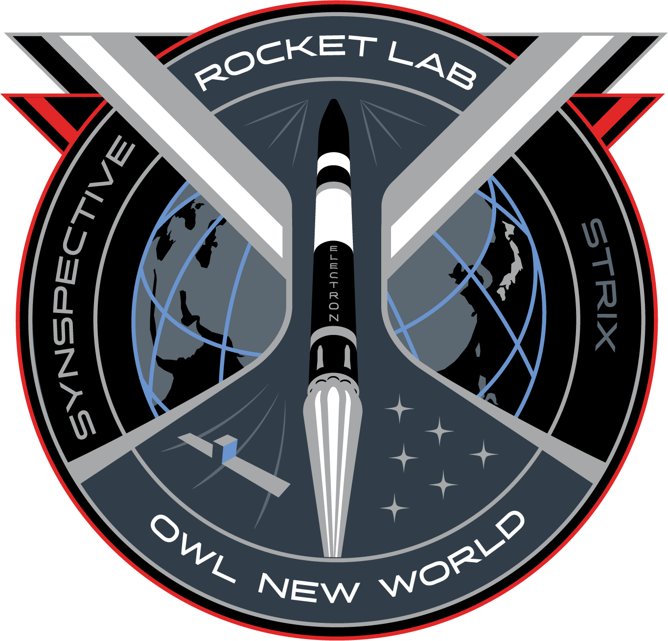 Mission patch Electron F73 Owl New World Patch