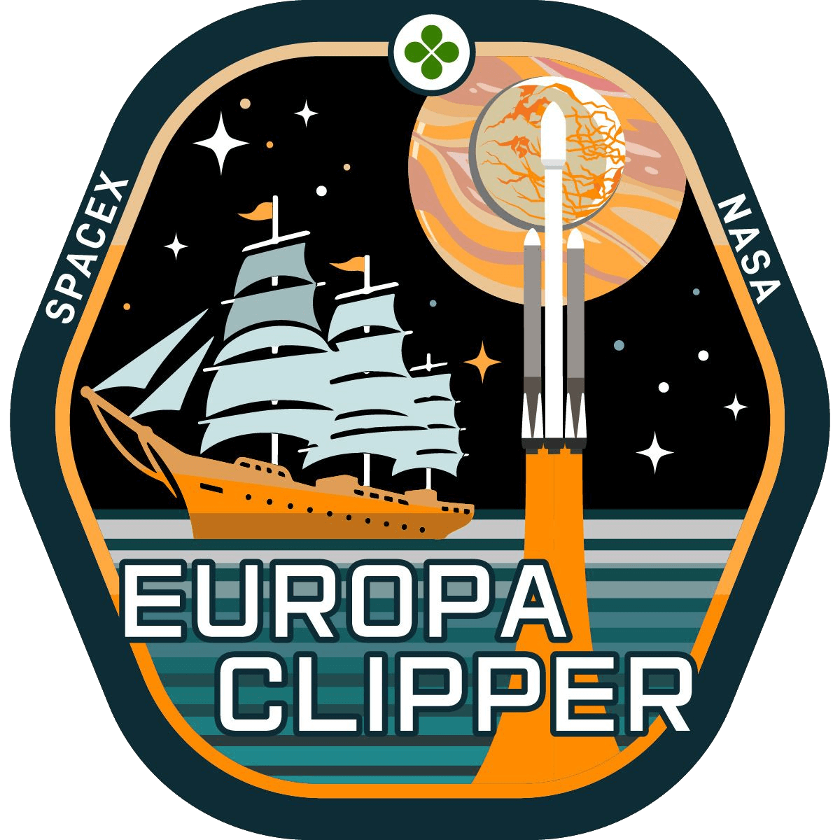 Mission patch Europa Clipper