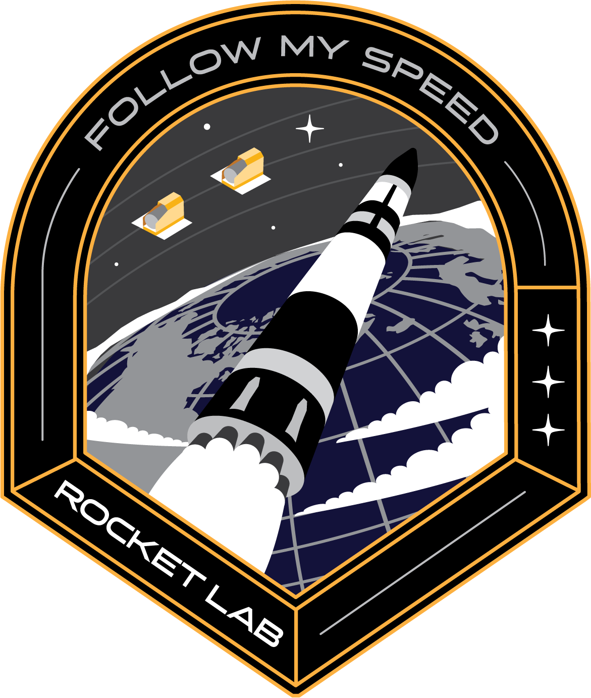 Mission patch Follow my speed