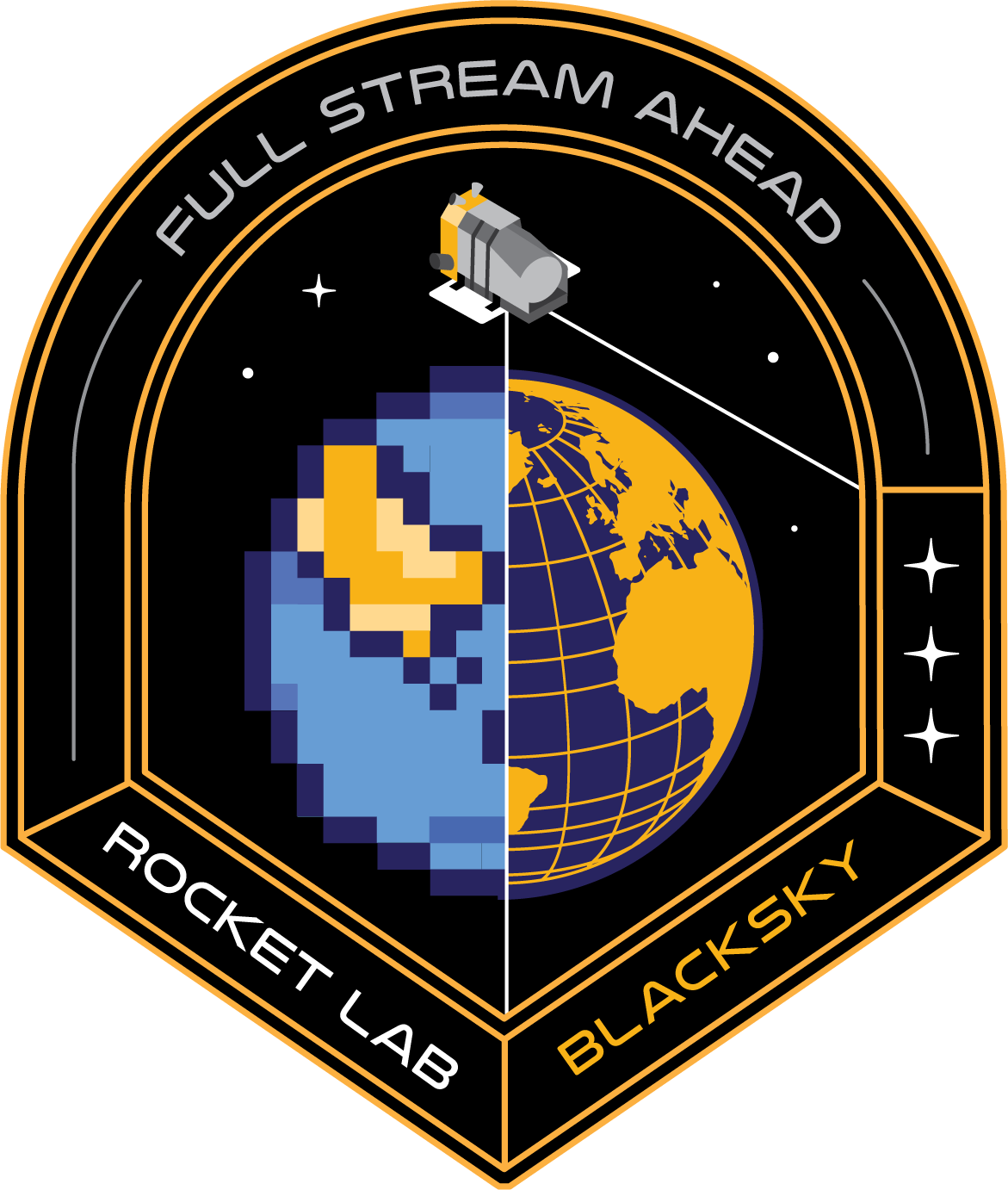 Mission patch Full Stream Ahead Mission Patch