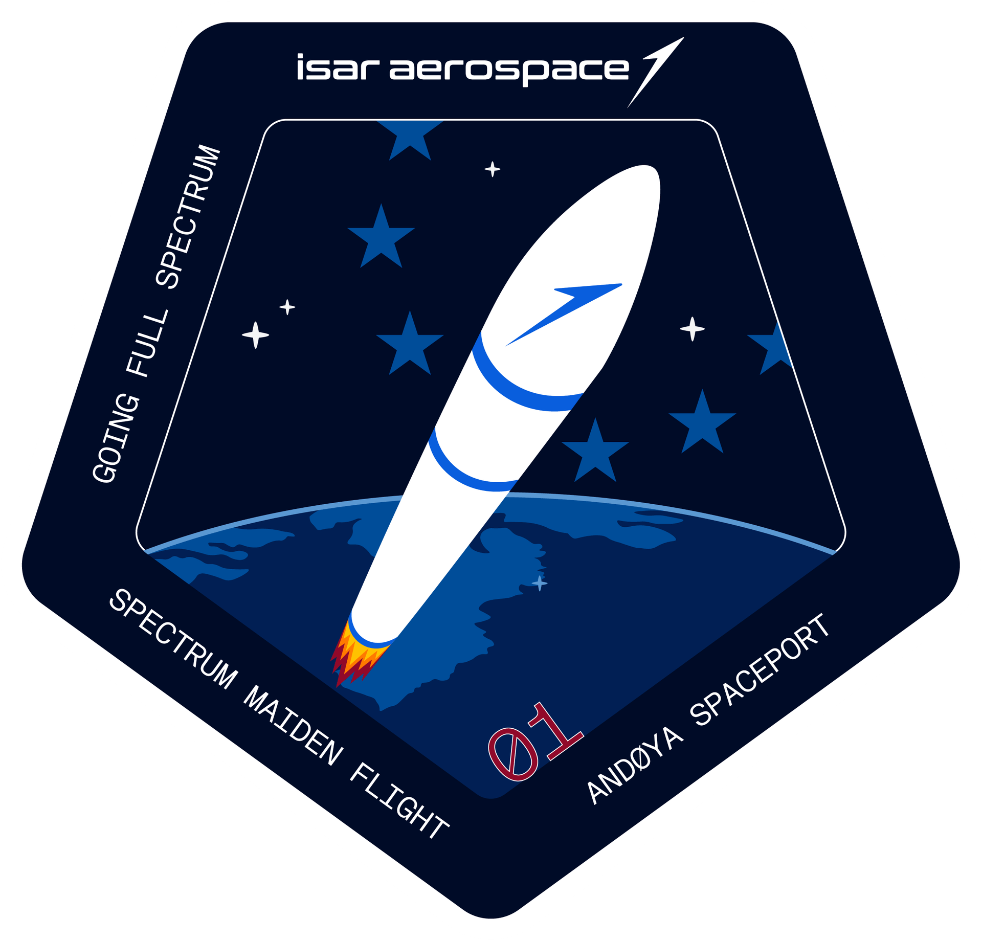 Mission patch Going Full Spectrum Mission Patch