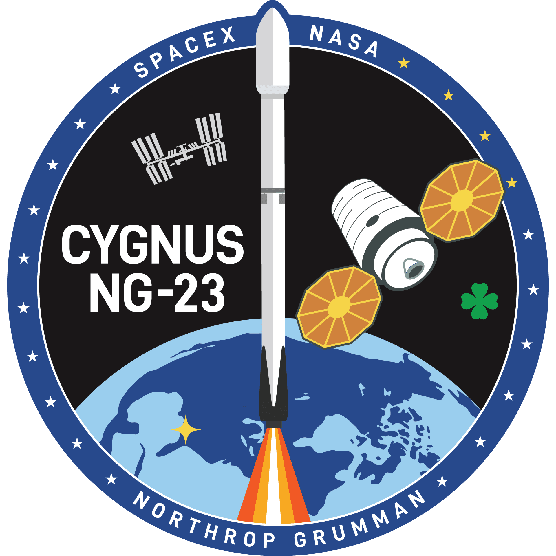 Mission patch NG-23