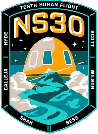 Mission patch NS-30