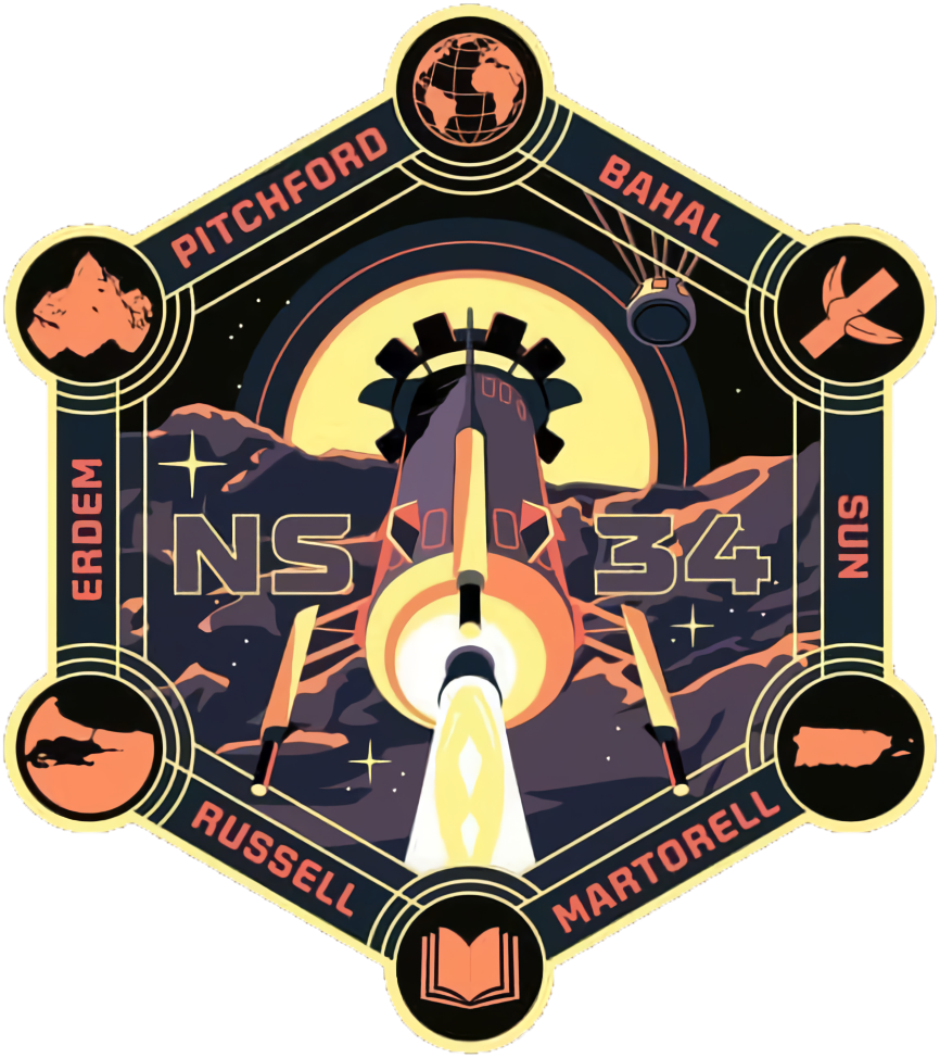 Mission patch NS-34 Patch