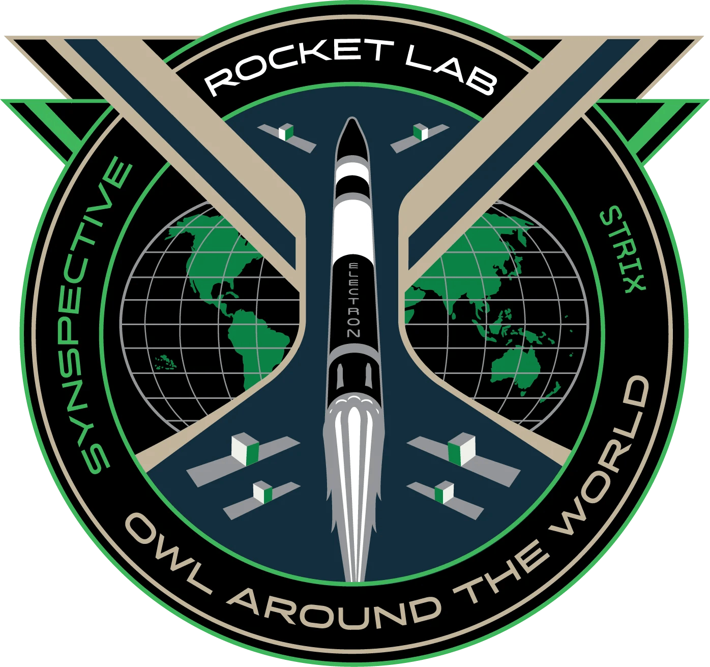 Mission patch Owl Around The World Patch