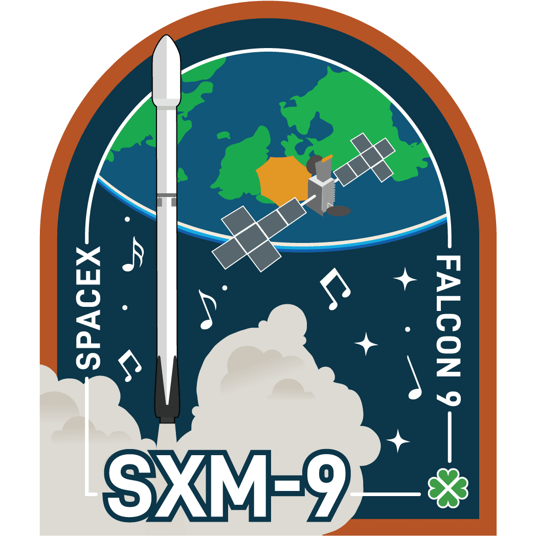 Mission patch Sirius SXM-9