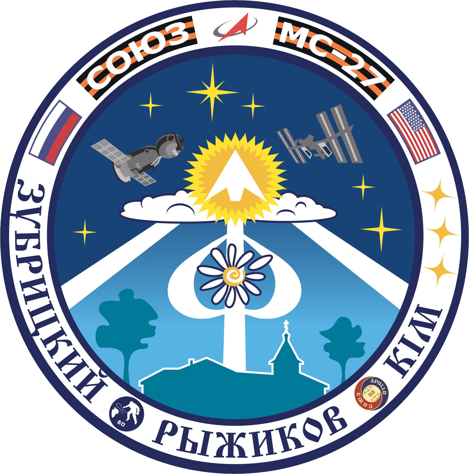 Mission patch Soyuz MS-27 Patch