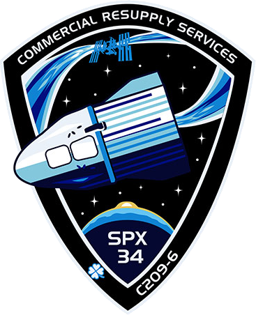 Mission patch SpX-34