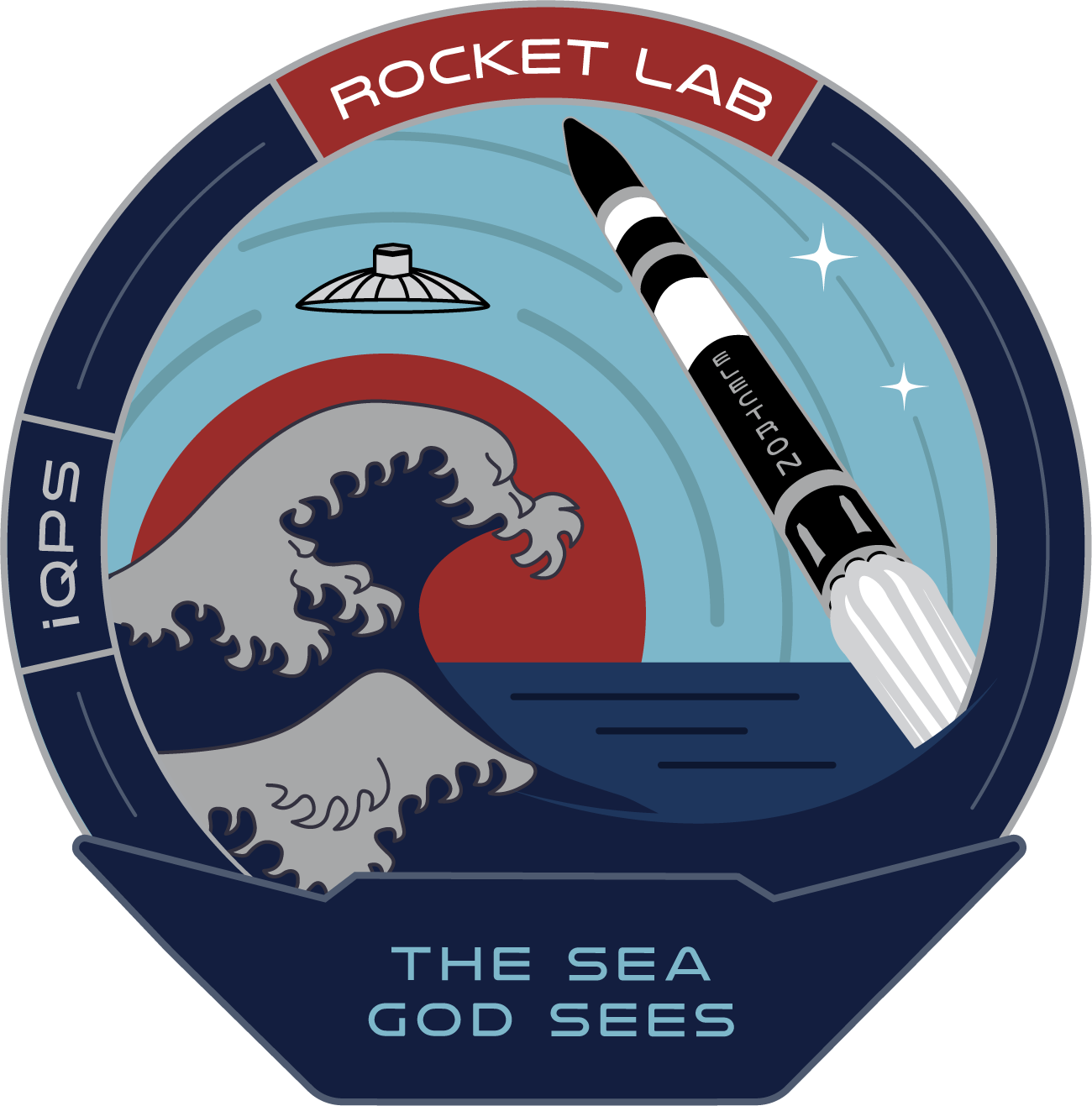Mission patch The Sea God Sees Patch