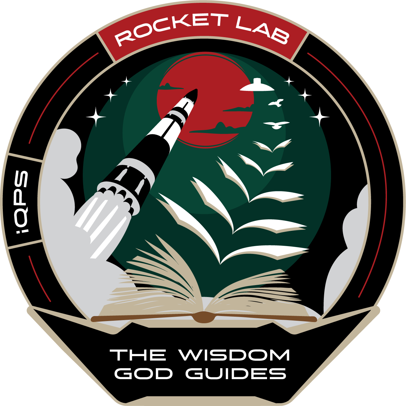 Mission patch The Wisdom God Guides Patch