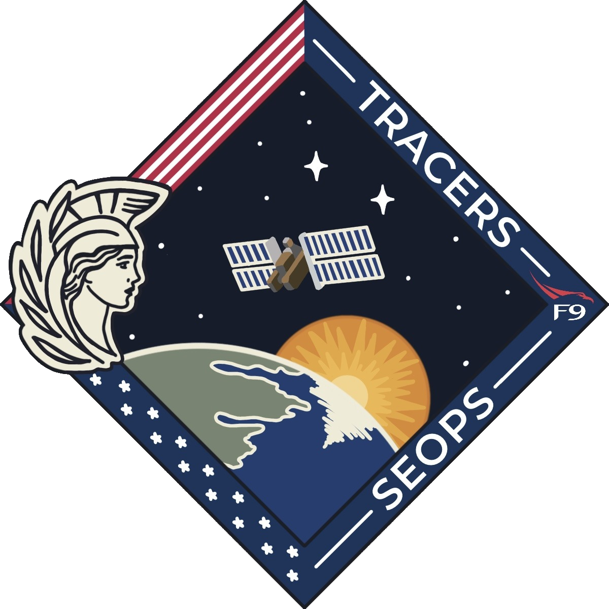 Mission patch TRACERS NASA patch