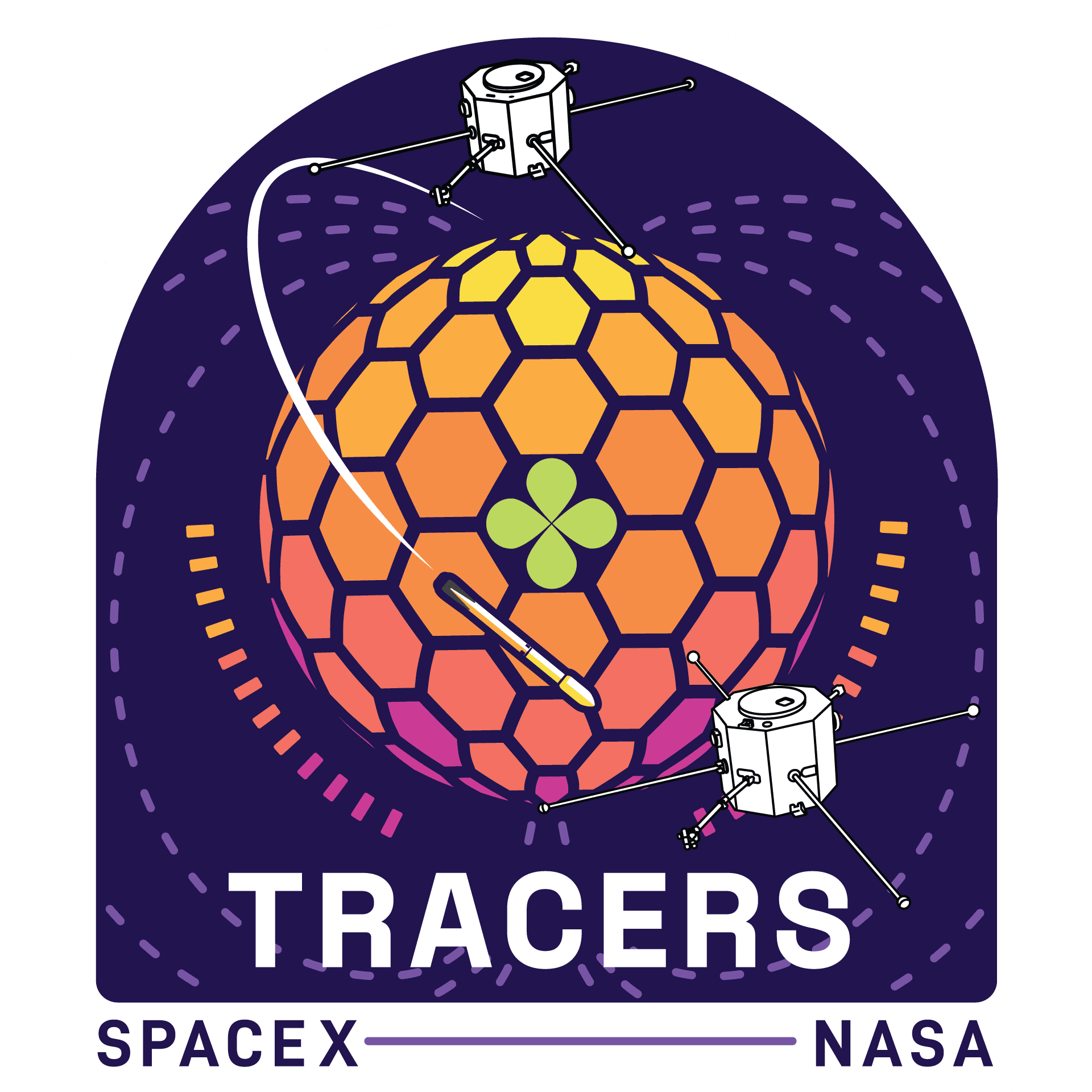 Mission patch TRACERS SpaceX patch